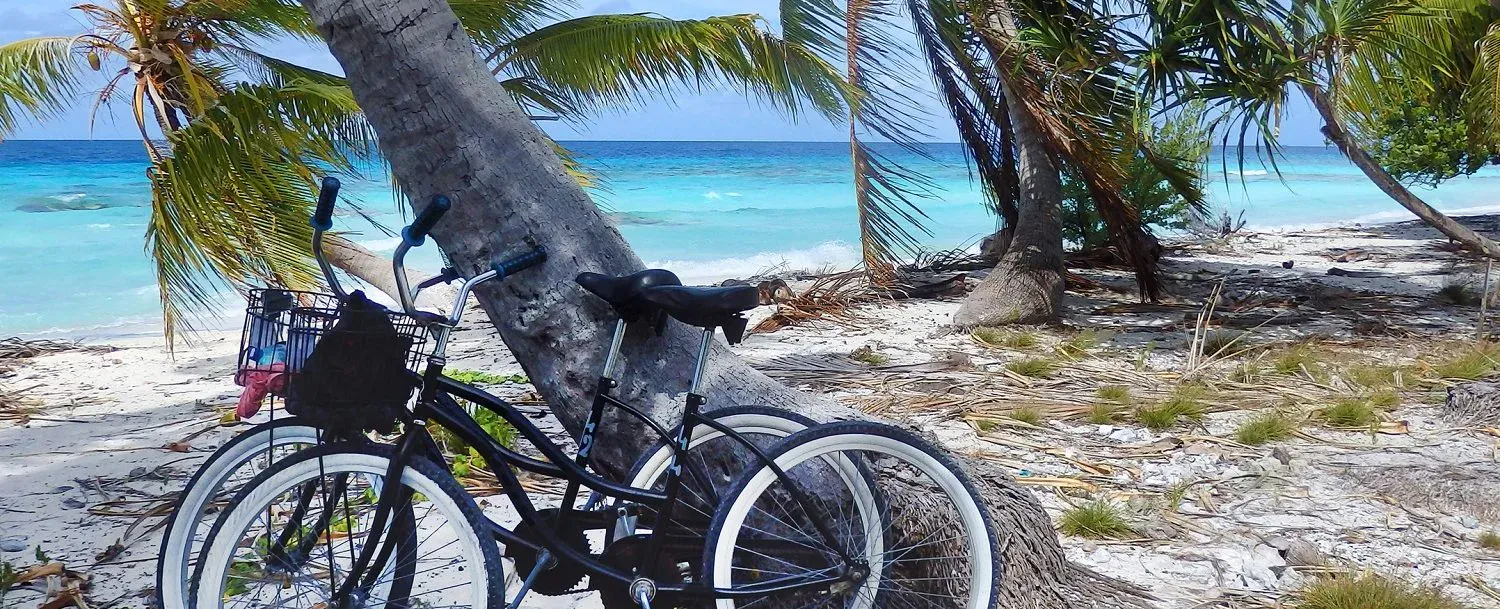Seven Mile Beach by bike: exploring Grand Cayman on two wheels
